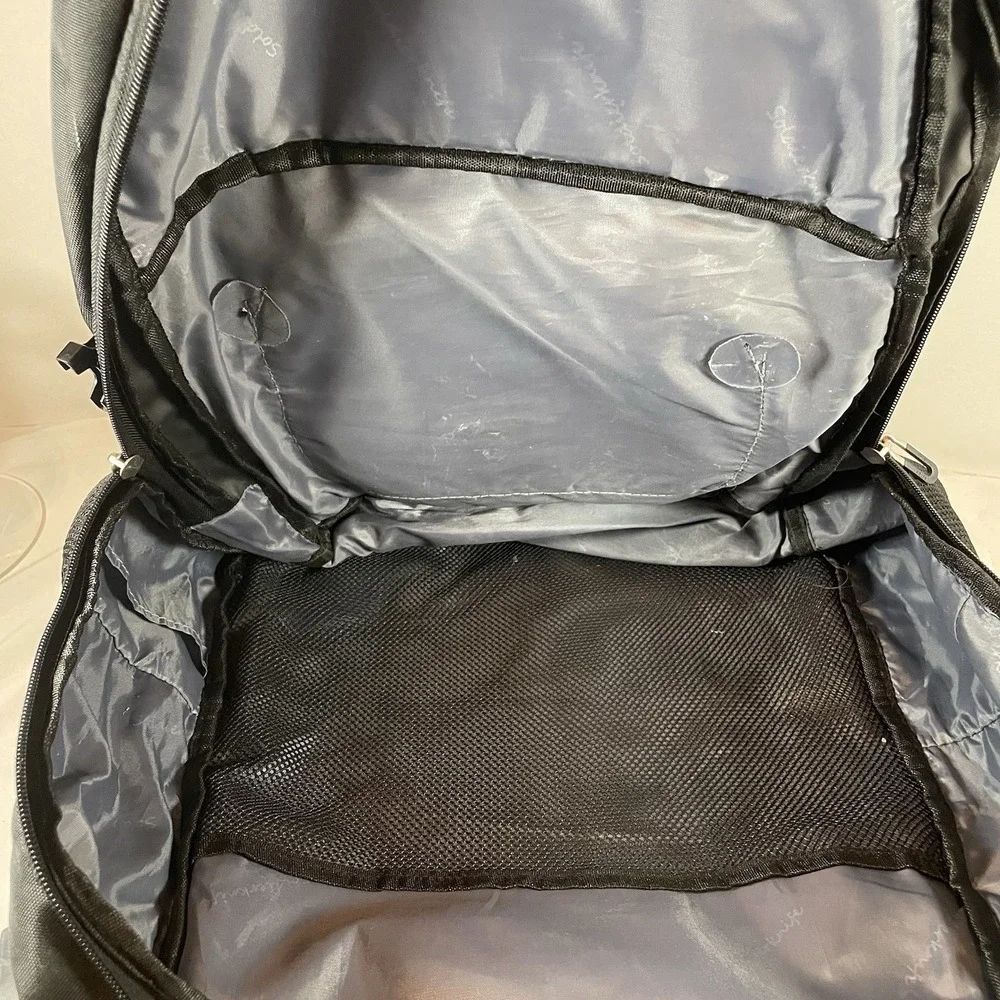 Soldier Knife Laptop Backpack Blue Black Travel School Bag Multi Pocket 18 inch